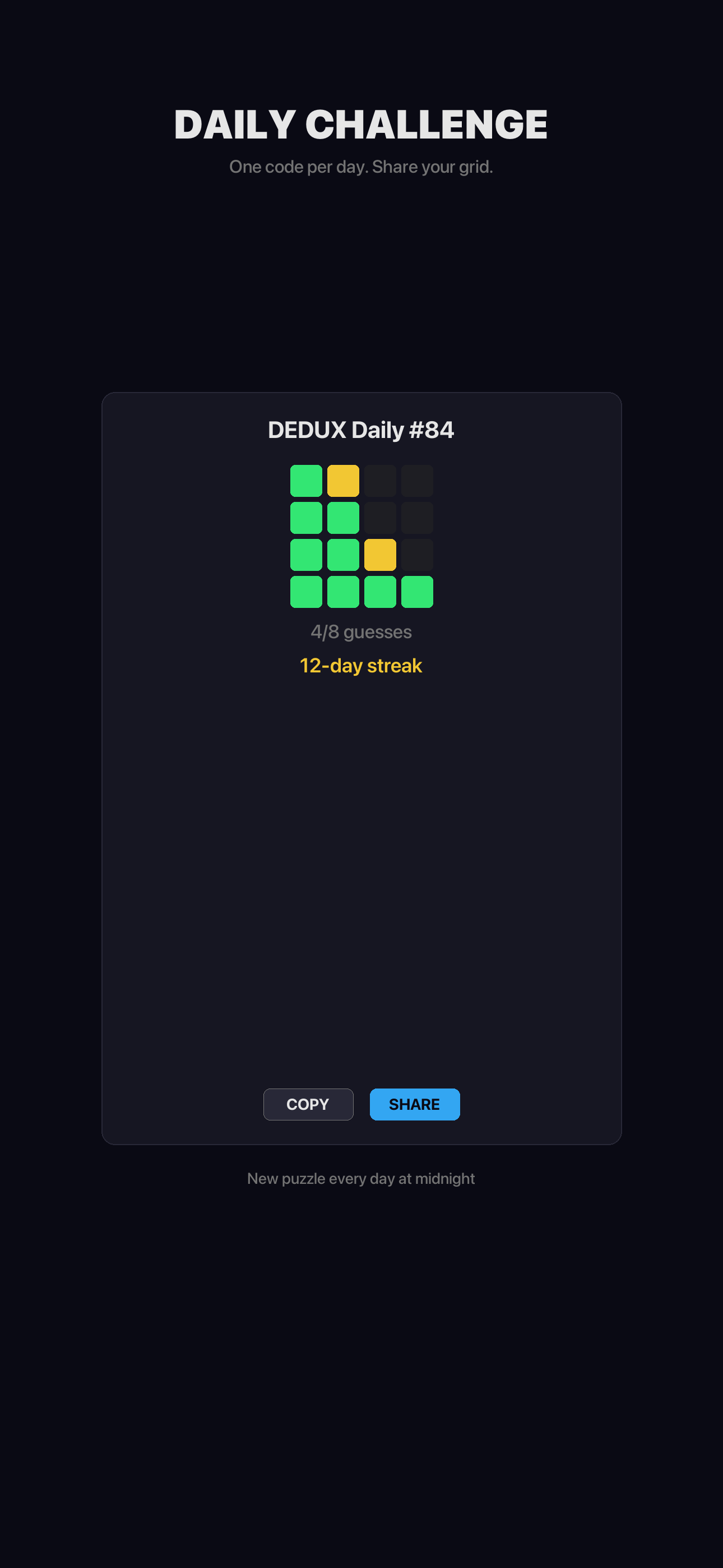 Daily challenge